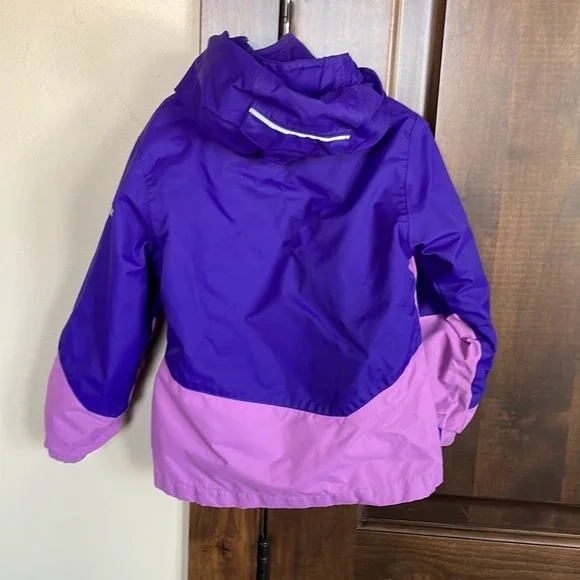 Columbia Girls Ski Winter 2 in 1 Jacket- Purple/Pink- XXS